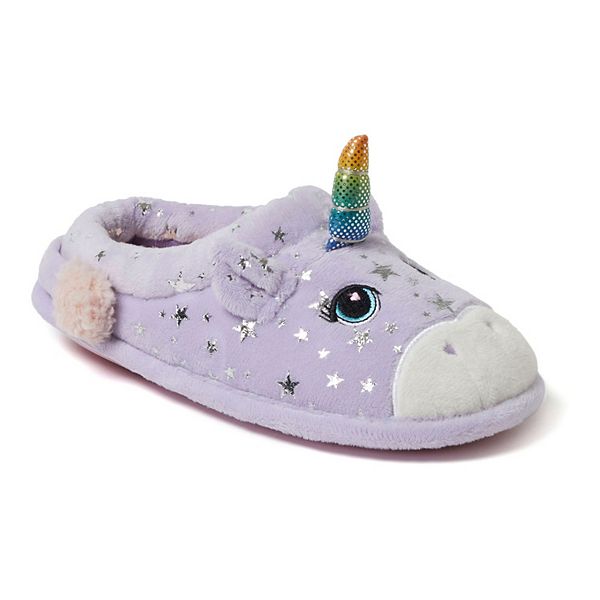 Dearfoams Peyton Little Kids Animal Clog Slippers Dearfoams