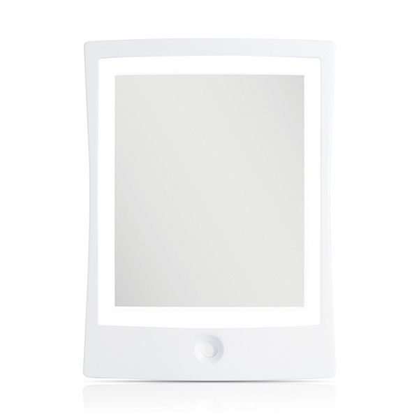 Zadro Fogless Lighted Shower Mirror with Mount & Rechargeable Battery Zadro Inc.