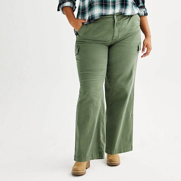 Plus Size Sonoma Goods For Life® Cargo Utility Pants Sonoma