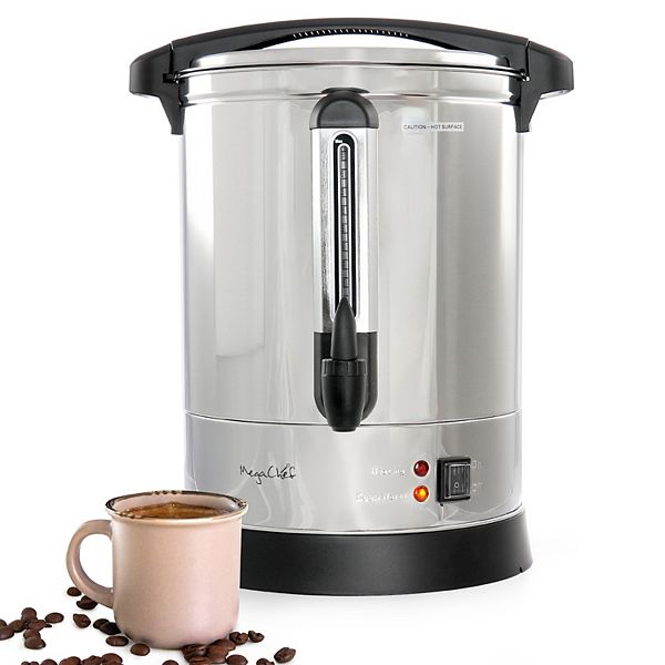 MegaChef 100 Cup Stainless Steel Coffee Urn MegaChef