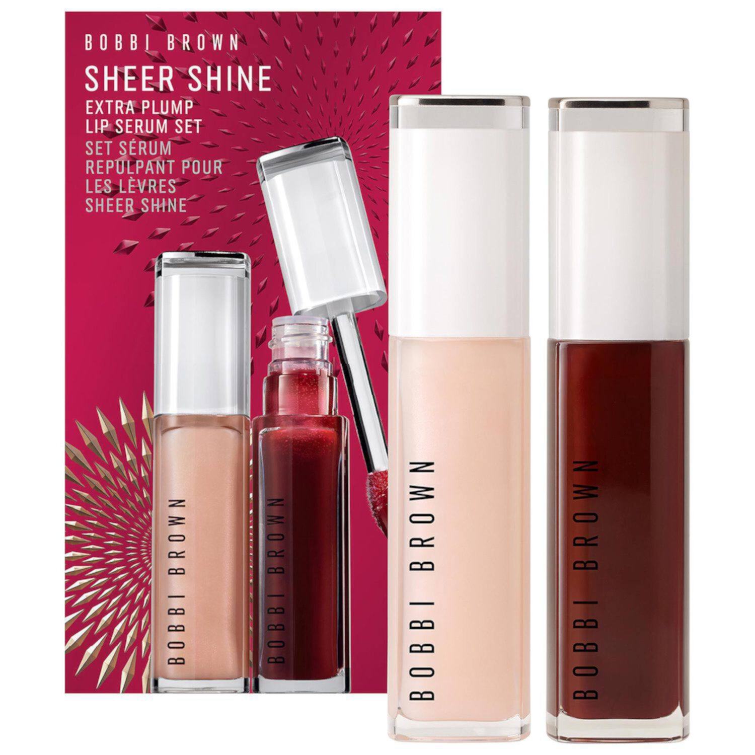 Bobbi Brown Sheer Shine Extra Plump Hydrating Lip Oil Set Bobbi Brown