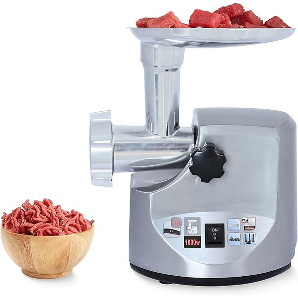 Brentwood Select MG-1800S Stainless Steel Electric Meat Grinder & Sausage Stuffer Brentwood