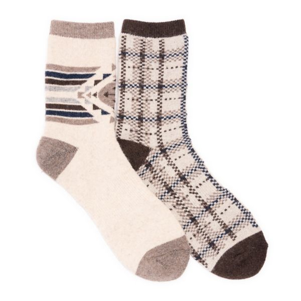 Men's MUK LUKS 2-Pack Wool Blend 6 In. Socks Muk Luks