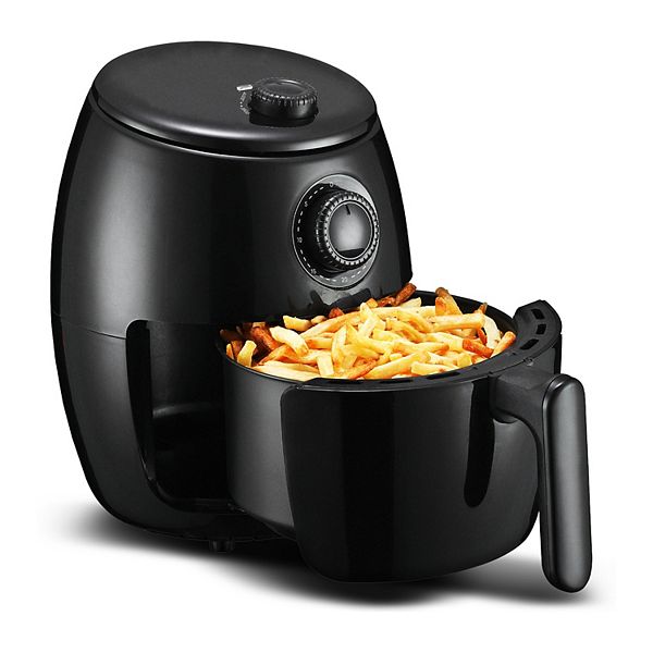 Elite Cuisine 2-qt. Compact Adjustable Time/Temp Air Fryer Elite