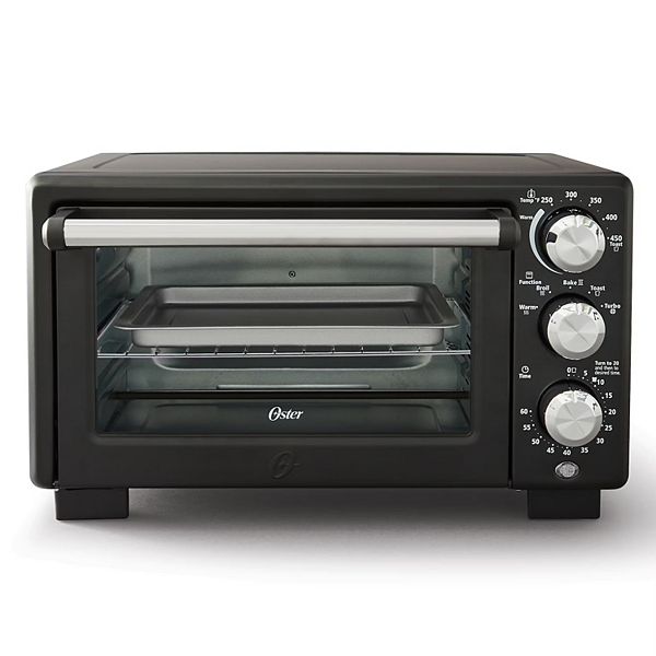 5-in-1 Function 4 Slice Countertop Convection Oven in Matte Black Oster Cocina