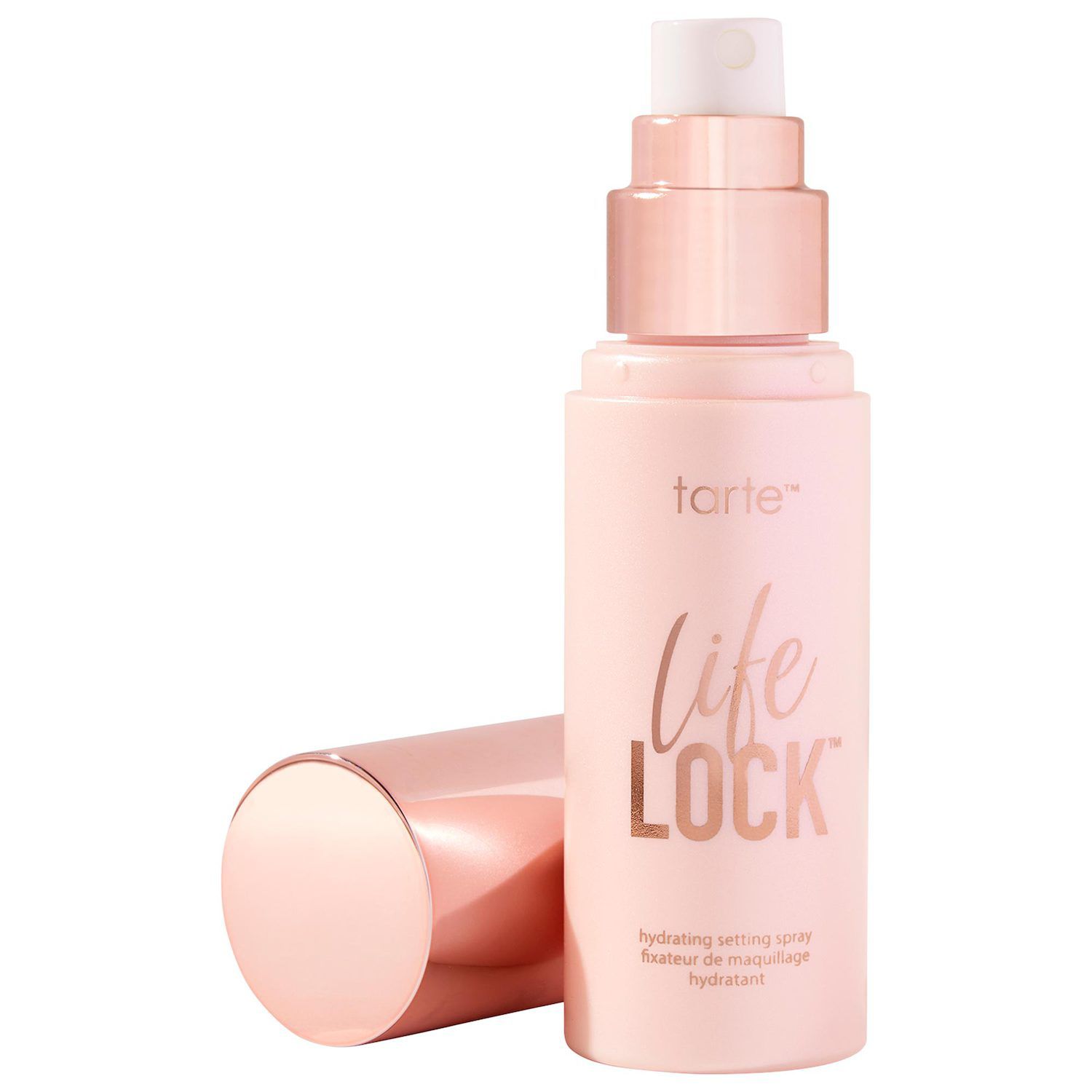 tarte Life Lock hydrating waterproof setting spray Tarte