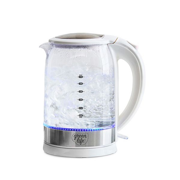 GreenLife 1.7 Liter Glass Electric Kettle GreenLife