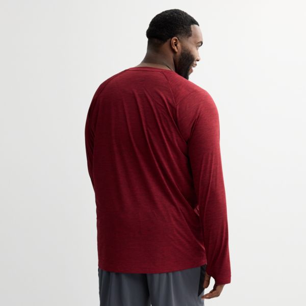 Big & Tall Tek Gear® Dry Tek Long Sleeve Tee Tek Gear