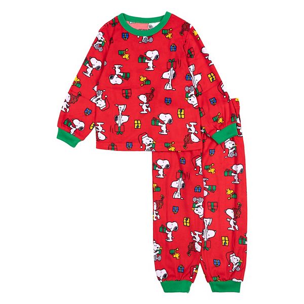 Toddler Peanuts 2-pc. "Peanuts Presents" Pajama Top & Pajama Bottoms Set Licensed Character