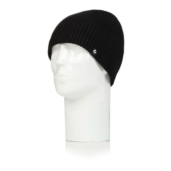 Men's Heat Holders Lite Midweight Ribbed Knit Beanie Heat Holders