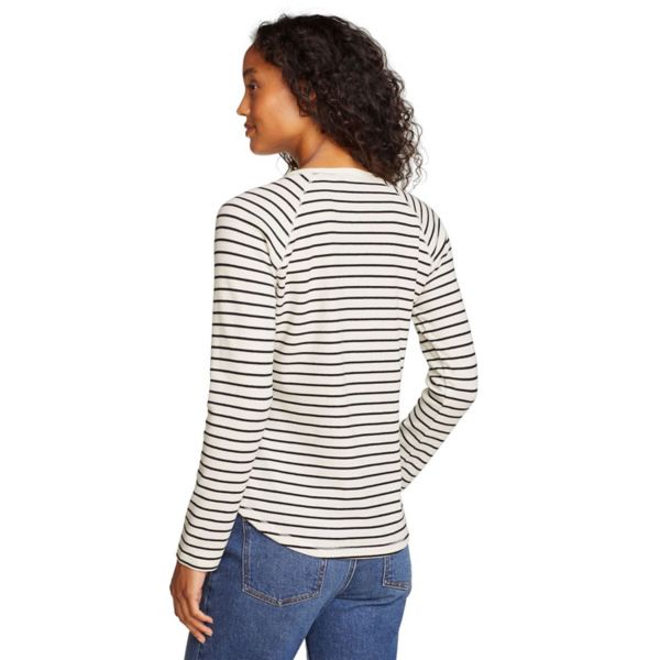 Women's Eddie Bauer Thermal Raglan Long Sleeve Crewneck Top Eddie Bauer