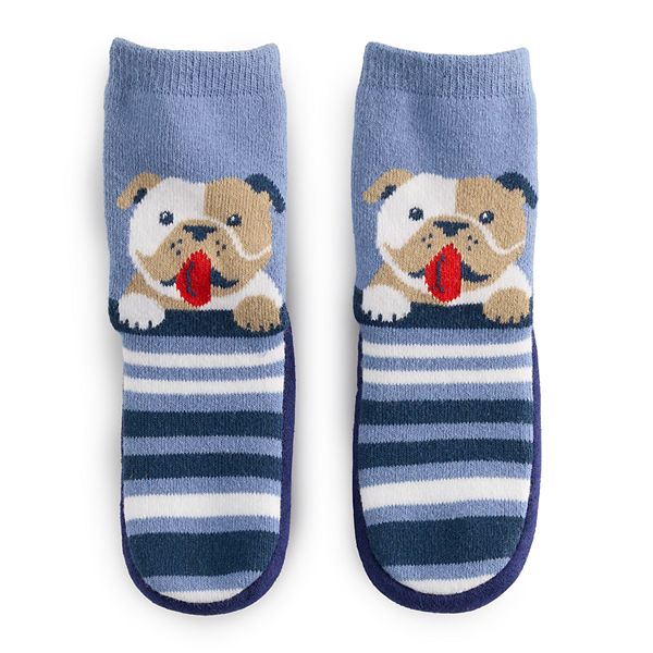 Baby & Toddler Boy Jumping Beans® Dog Slipper Socks Jumping Beans