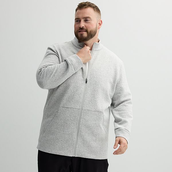 Big & Tall FLX Textured Full Zip Jacket Flx