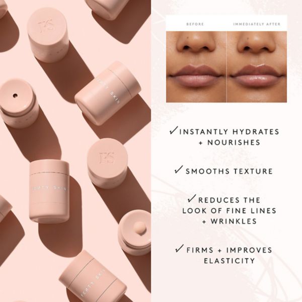 Fenty Skin Plush Puddin' Intensive Recovery Lip Mask With Pomegranate Sterols + Vitamin E Fenty