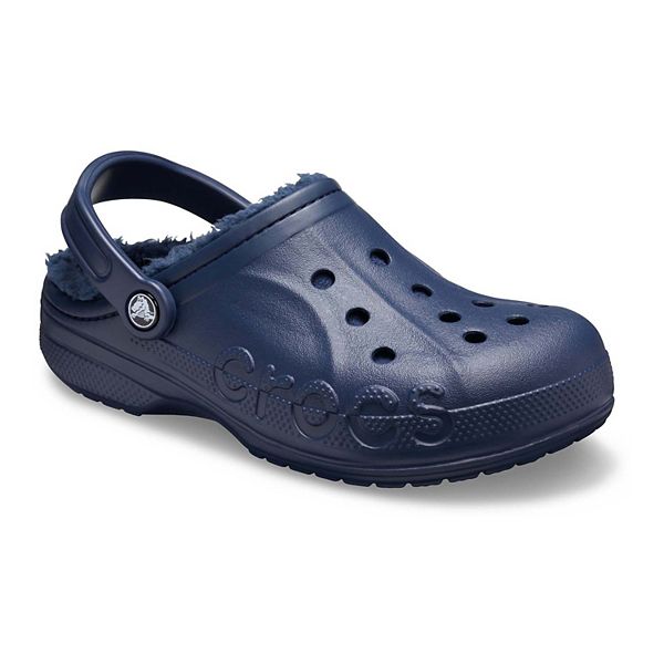 Взрослые босоножки Crocs Baya с пушистым подкладом и классической задней лямкой Crocs