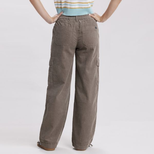 Juniors' Unionbay Corduroy Cargo Straight Leg Pants Unionbay