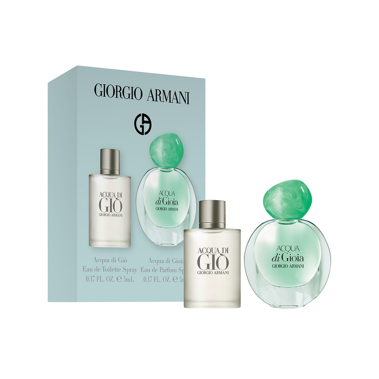 Armani Beauty Giorgio Armani Fragrance Must-Haves 2 Piece Mini Gift Set Armani