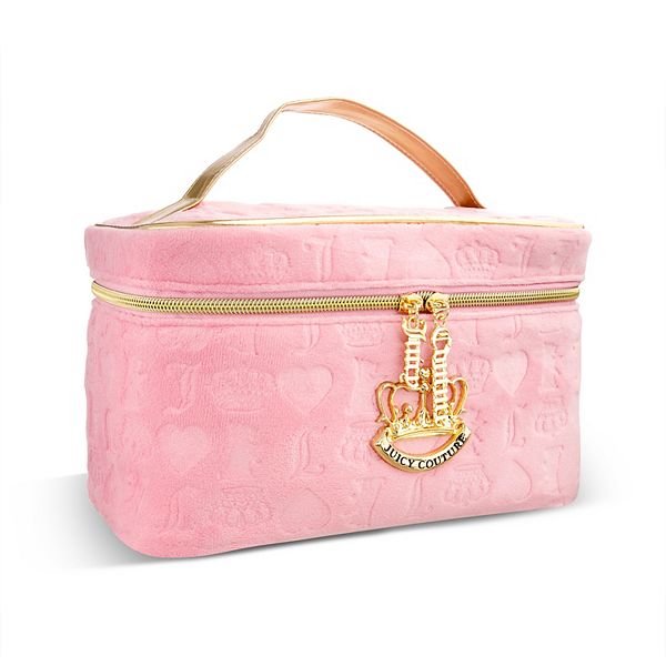 Juicy Couture Pink Pressed Train Case Juicy Couture