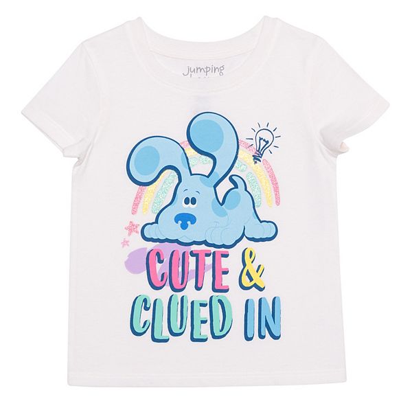 Baby & Toddler Girls Jumping Beans® Blue's Clues Cute and Clued In Short Sleeve Graphic Tee Jumping Beans