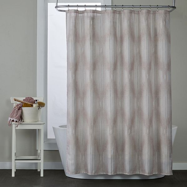 The Big One® Geometric Fabric Shower Curtain The Big One