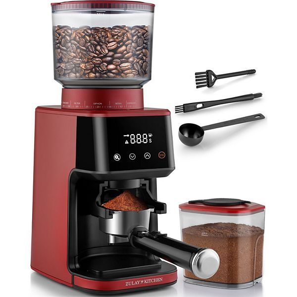 Zulay Kitchen Espresso Grinder - Burr Coffee Grinder Electric Zulay