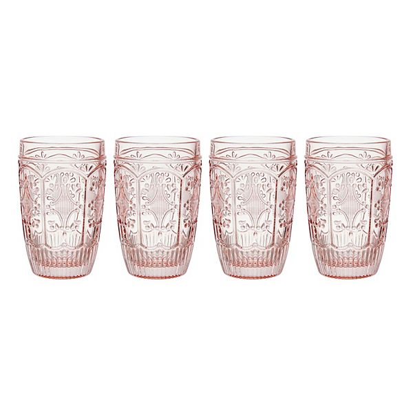 Fitz & Floyd Trestle 4-Piece 12-oz. Highball Glasses Set Fitz & Floyd