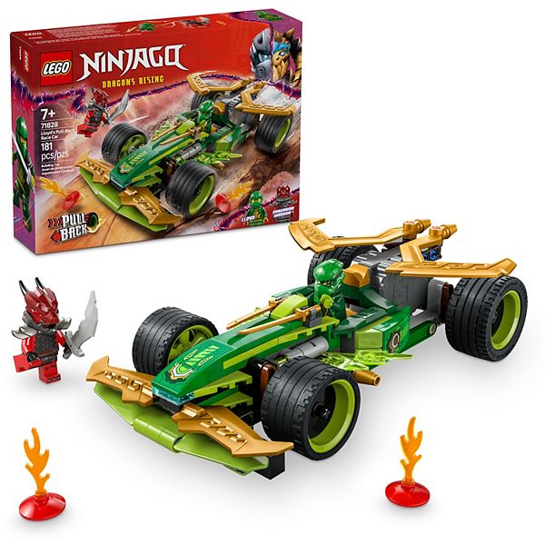 LEGO NINJAGO Гоночный автомобиль Ллойда с минифигурками, 181 деталь, для детей от 7 лет Lego