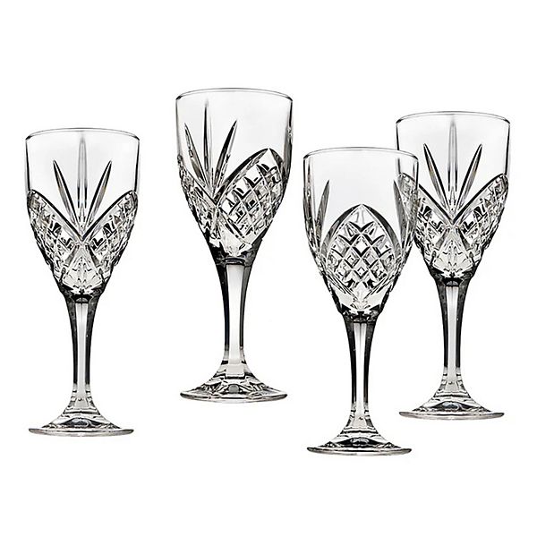 Godinger Silver Dublin Crystal Goblets - Set of 4 Godinger Silver