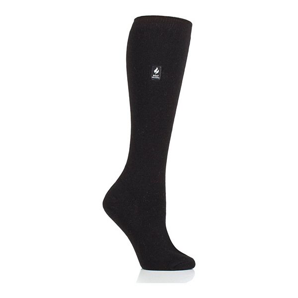 Women's Heat Holders Ultra Lite 3x Warmer Long Solid Crew Socks Heat Holders