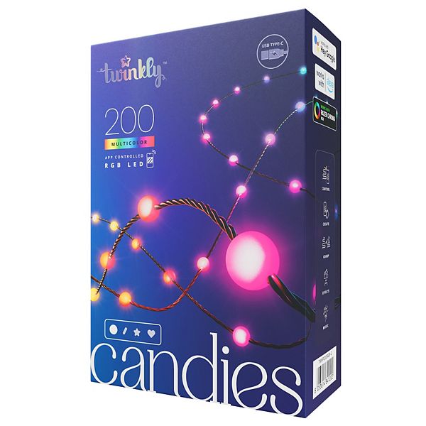 Twinkly Candies 200L 8MM Pearl Shape RGB Twinkly