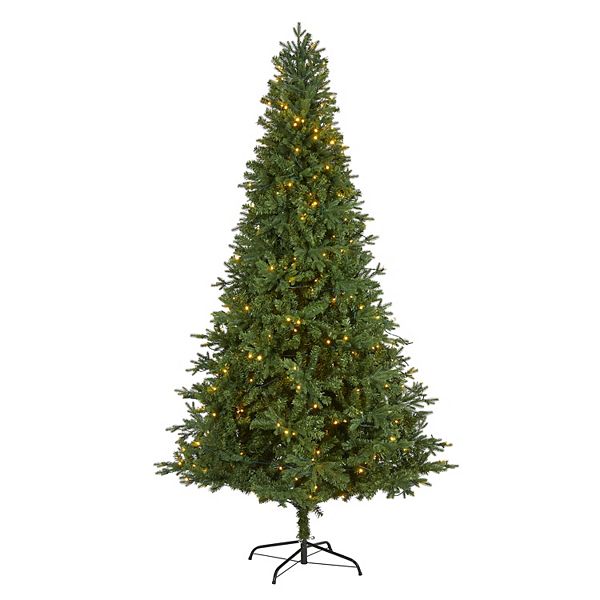 nearly natural 8-ft. Vermont Fir 450-Light LED Artificial Christmas Tree Nearly Natural