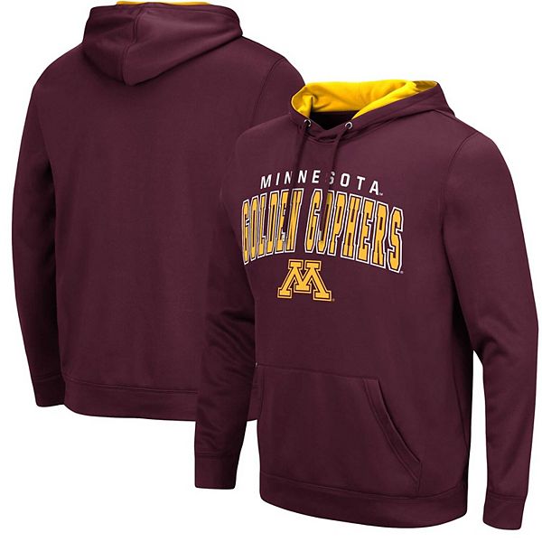 Men's Colosseum Maroon Minnesota Golden Gophers Resistance Pullover Hoodie Colosseum