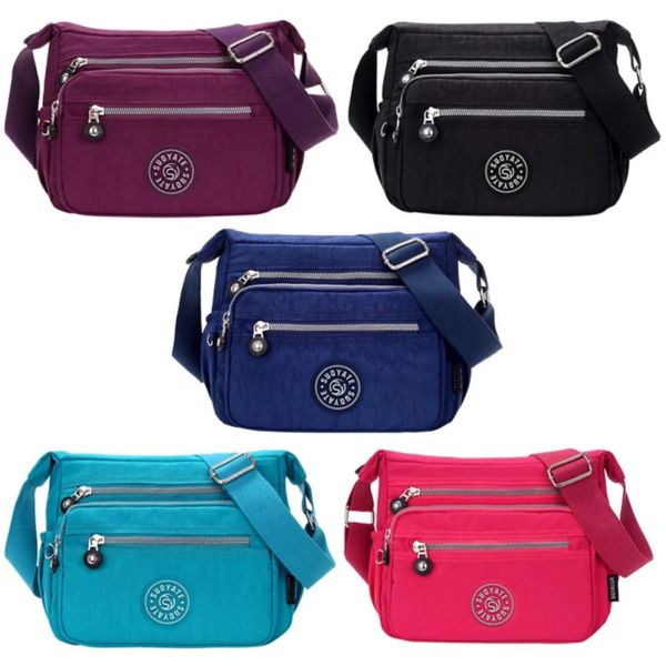 Waterproof Ladies Cross Body Shoulder Bag With Adjustable Straps Kitcheniva