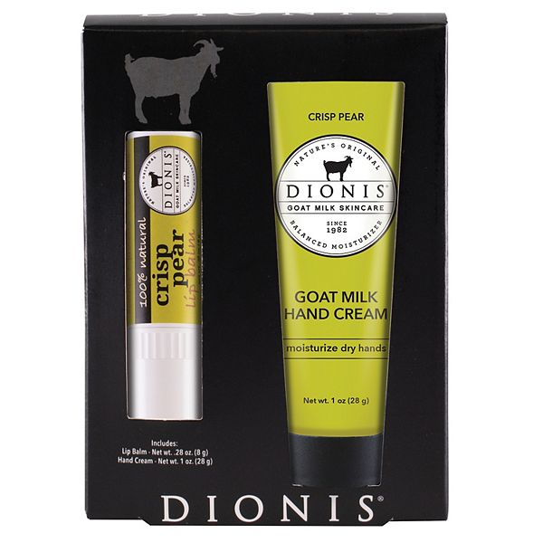 Dionis Goat Milk Crisp Pear Lip & Hand Value Set Dionis