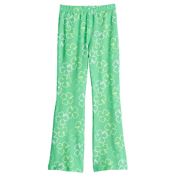 Girls 4-12 Jumping Beans® Shamrock Flare Leggings Jumping Beans