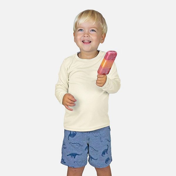 Vapor Apparel Toddler Boys Upf 50+ Sun Protection Solar Long Sleeve Rash Guard Swim Shirt Vapor Apparel