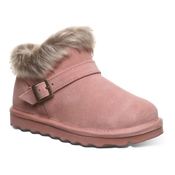 Девочки ботинки Bearpaw Jasmine с высоким искусственным меховым воротником и водоотталкивающей конструкцией Bearpaw