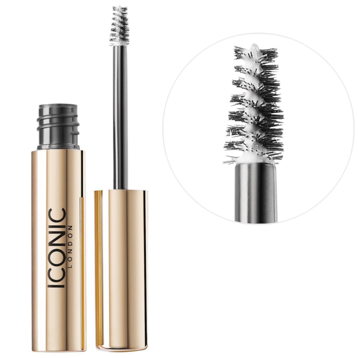 Гель для бровей Liquid Brow Silk Max Hold с максимальной фиксацией, средним покрытием и натуральным финишем, 3 мл Iconic London