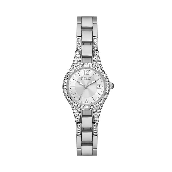 Relic by Fossil Women's Charlotte Silver Tone Casual Watch Relic