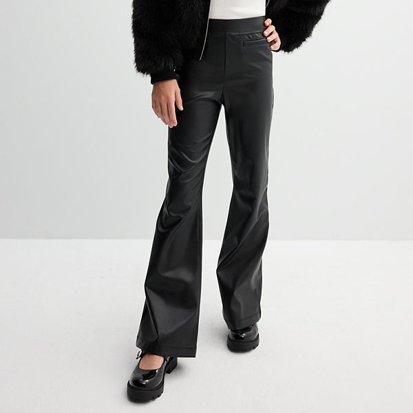 Girls 7-16 Limited Too Faux Leather Pants Limited Too