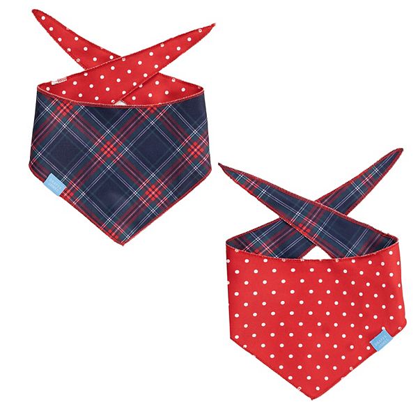 Draper James™ Multi-Colored Tartan Plaid Pet Bandana Draper James