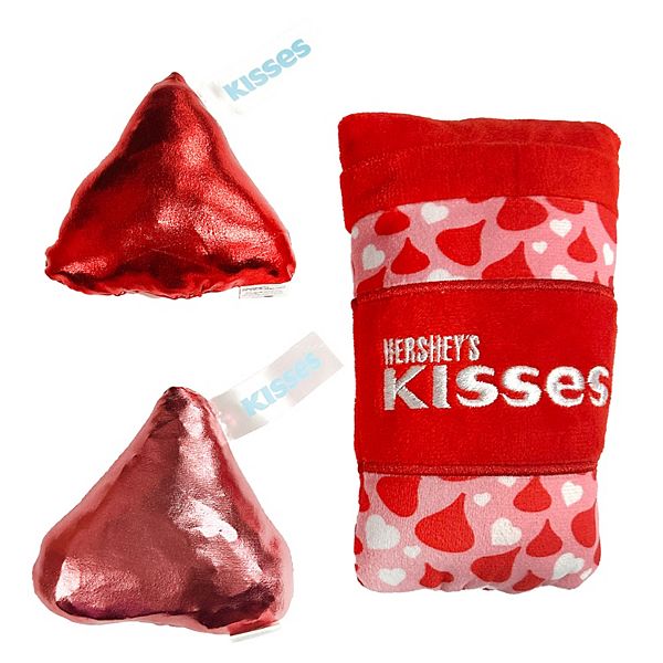 Woof Valentine's Day Kisses Dog Toys 3-piece Set Woof