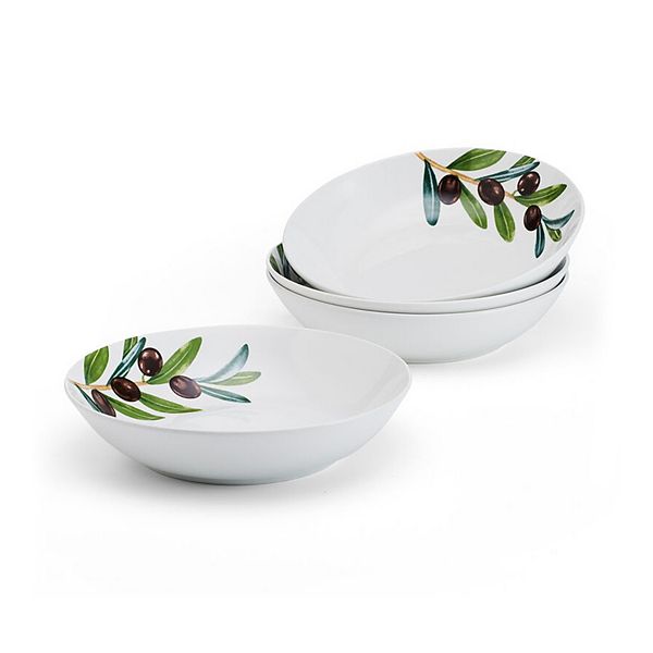 Studio Nova Olive 4 pc Pasta Bowls Set Studio Nova