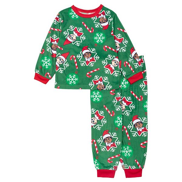 Toddler Elf On The Shelf Ornaments Pajama Top & Pajama Bottoms Set Licensed Character