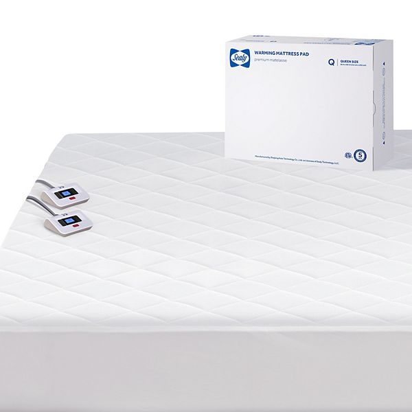 Sealy Heated Cotton Mattress Pad Sealy