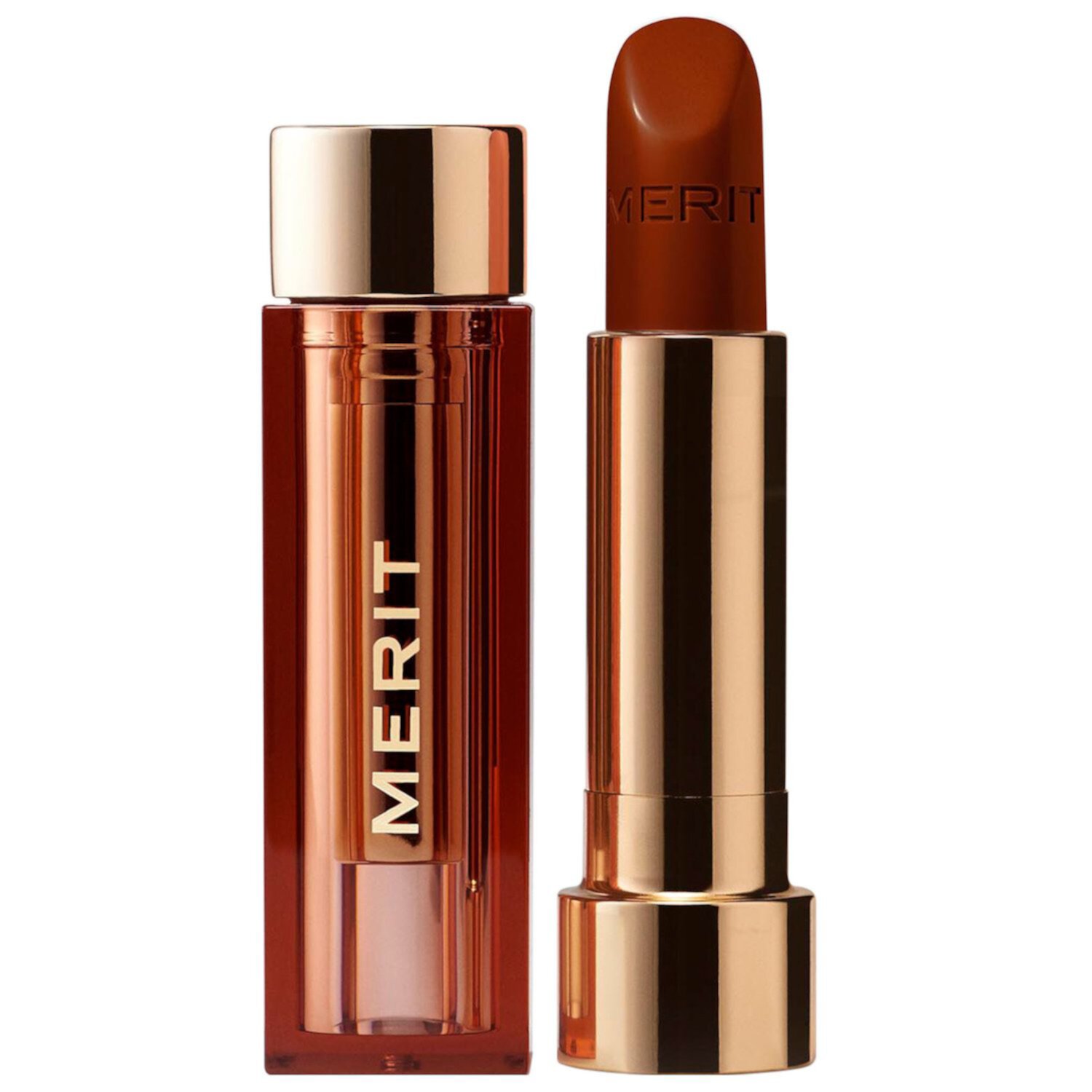 MERIT Signature Lip Lightweight Satin Lipstick Merit