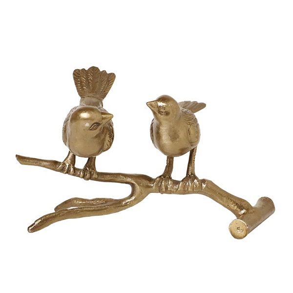 Everyday Decor Brass Birds on Branch Table Decor Everyday Decor