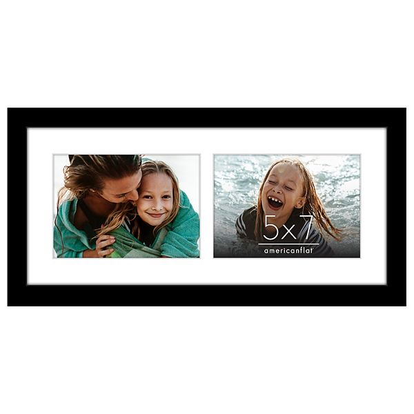 Americanflat 2-Opening 5" x 7" Collage Picture Frame Americanflat