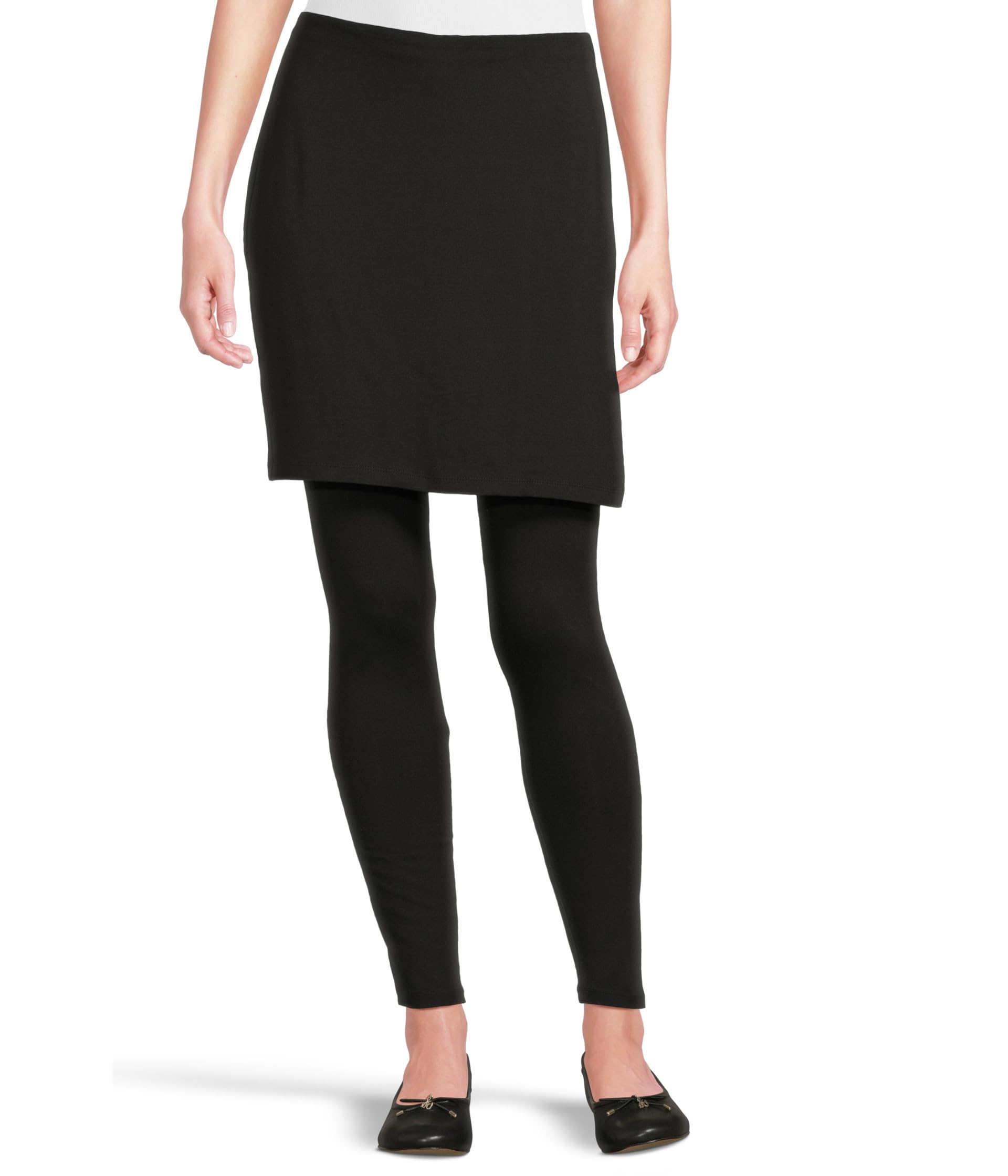 Skirted Ankle Leggings Eileen Fisher