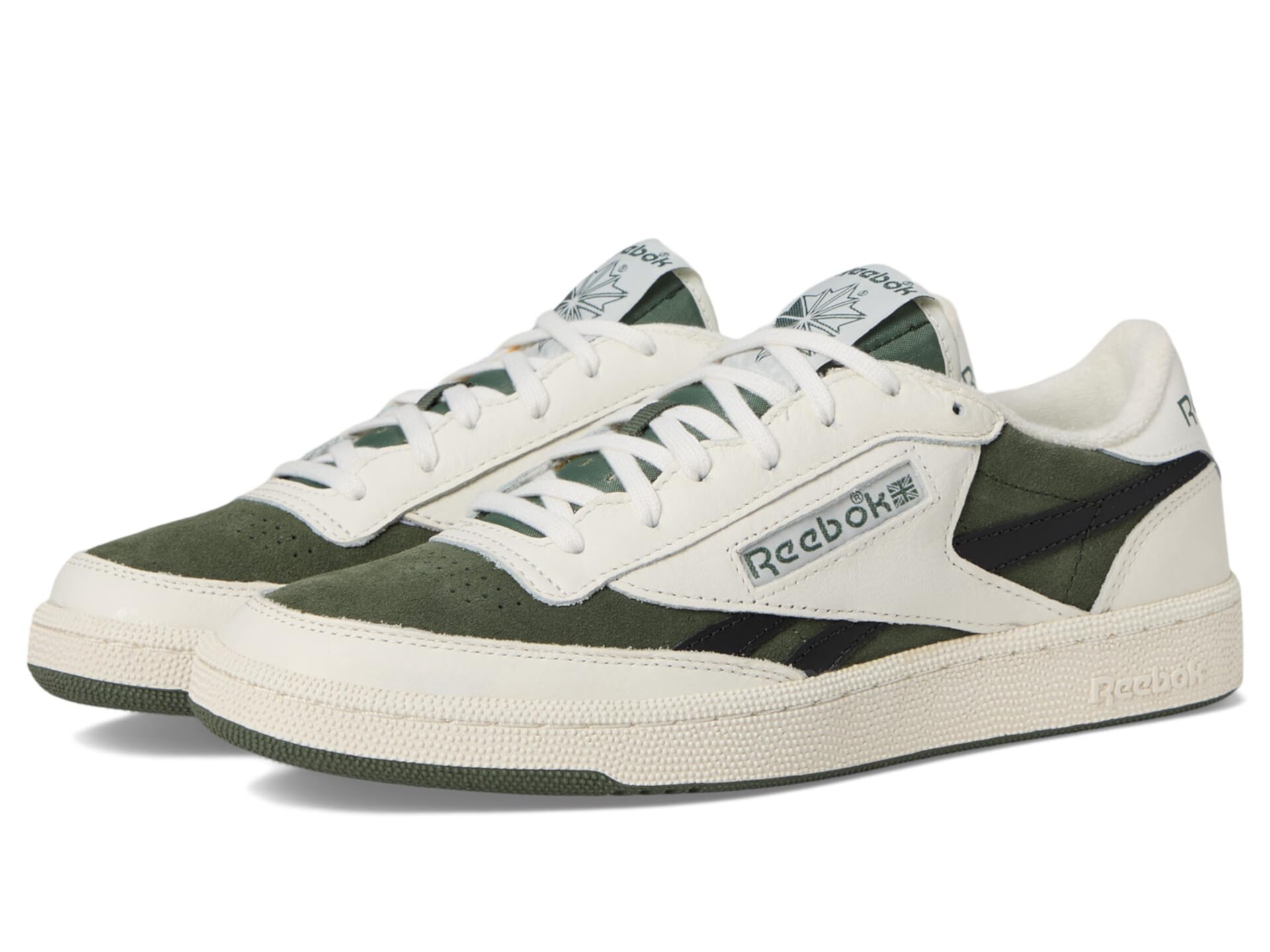 Кроссовки Reebok Club C Revenge Vintage II с премиум-кожей и амортизацией для комфорта на каждый день Reebok